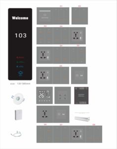 Greentech thông minh khách sạn hệ thống <span class=keywords><strong>intercom</strong></span> với nhôm & PC vật liệu - Product Image 5