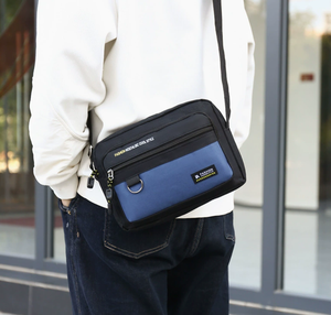 Nouvelle collection pour hommes : Sac bandoulière horizontal décontracté, élégant et minimaliste, avec rangements multiples, idéal pour les affaires - Product Image 5
