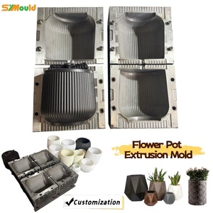 Molde de Extrusión para Macetas de Flores de Diseño Nuevo Personalizado, Molde de Jardinería de HDPE, Fabricante de Moldes de HDPE - Product Image 1