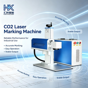 Machine de gravure laser CO2 Huike 30W pour le traitement des pantoufles en silicone, du jade et des matériaux en <span class=keywords><strong>laine</strong></span>, machine de marquage de marque - Product Image 1