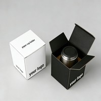 Boîte d'emballage en papier pour tasses et bouilloires, durable, recyclable, robuste, personnalisable, impression numérique, vente en gros