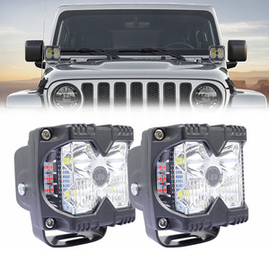 3-Inch 55W <b>LED</b> <b>Work</b> <b>Light</b> For Cars Motorcycles Off-Road Vehicles High Brightness DC 12V Switch Control - Product Image 1
