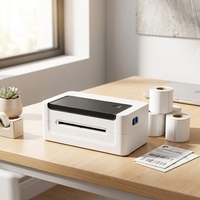 Imprimante d'étiquettes thermique USB/de bureau Lizehong pour eBay Shopify FedEx, pour étiquettes d'expédition de codes-barres 4x6, 200 DPI, en stock, garantie 1 an
