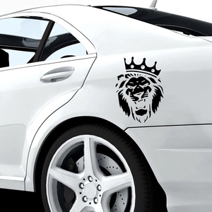 Auto Accessories Decoration Printing Custom Funny Personality DIY <strong>Decal</strong> Reflective Radium Vinyl <strong>Stickers</strong> 3D <strong>Lion</strong> Car <strong>Stickers</strong> - Product Image 3