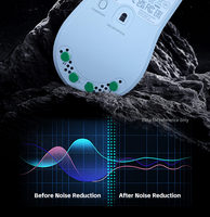Stiker Mouse Skates X-Raypad Jade Air DIY D6.5mm Universal Titik-Titik Senyap dan Cepat