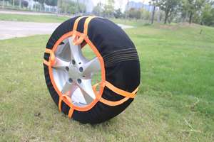 <span class=keywords><strong>Chaussettes</strong></span> de pneu pour véhicules de tourisme, véhicules utilitaires et camions, <span class=keywords><strong>chaussettes</strong></span> de <span class=keywords><strong>neige</strong></span> pour pneus, lot de 2 - Product Image 2