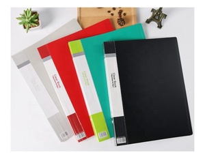 A4 PP Clear Display Book Document Holder File Folder