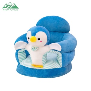 Siège de soutien pour bébé en peluche chat rose mignon avec jouet suspendu, canapé de sol en forme d'animal doux pour bébé apprenant à s'asseoir - Product Image 6