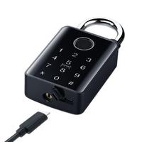 Serrure biométrique à empreinte digitale pour tiroir de bureau, cadenas sans clé pour porte-documents, bureau, salle de classement, étude, protection de sécurité