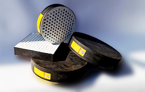 Hengxiang مخصصة مدورة NR نوع لوحة مشتركة تحمل المطاط ، محمل الجسر المطاطي - Product Image 6