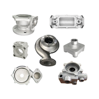 Impeller de pompe à eau en fonte d'acier inoxydable moulé avec précision OEM, fabrication par moulage à cire perdue, hélice centrifuge P690-D2/0.02mm