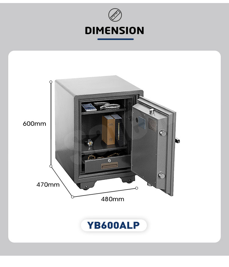 safe well ダブルロック 耐火金庫 36kg YB350A(S)-M（Yb-350A-M