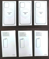 Échantillon Gratuit Transparent Acrylique + TPU Cas de Téléphone Magnétique pour iPhone 16 15 14 13 12 11 Pro Max Accessoire pour Téléphones Mobiles