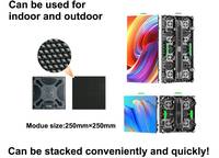 Mur vidéo LED P3.91 personnalisé OEM pour la location, 4K HDR, 4500 cd, étanche IP65, avec garantie de 2 ans, en aluminium moulé sous pression, pour événements