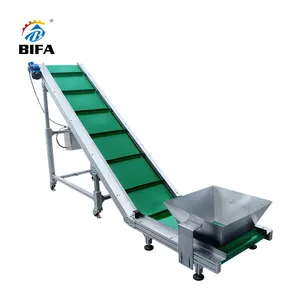 Bifa Industrial Production Line Klettern Electronic Food Wellpappe Seitenwand band förderer
