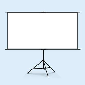 Portable Motorised <strong>Ceiling</strong> <strong>Projector</strong> <strong>Screen</strong> Wall-Mounted Retractable Fabric Manual Projection <strong>Screen</strong> 16:9 Format Style Tripod - Product Image 6