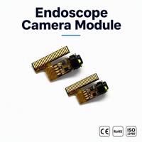 Module d'endoscope USB OEM 5 mm 720P pour masque laryngéen visuel, champ de vision et profondeur de champ personnalisés, longueur de câble et connecteur