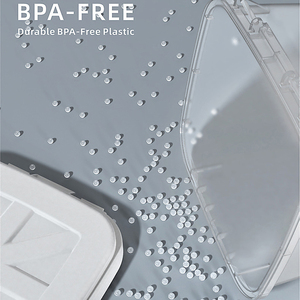 Dispensador de almacenamiento de alimentos para gatos y mascotas, contenedor de almacenamiento de granos para la cocina del hogar, Cubo de arroz sellado a prueba de humedad, 25KG - Product Image 5