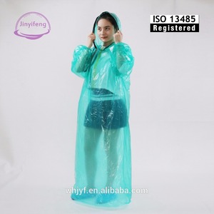 Larga impermeable abrigo de <span class=keywords><strong>lluvia</strong></span> impermeables Poncho de <span class=keywords><strong>lluvia</strong></span> capa de <span class=keywords><strong>lluvia</strong></span> - Product Image 4