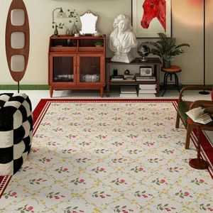 कस्टम आधुनिक पैटर्न वाले नायलॉन मुद्रित कार्पेट छोटे आकार के गैर पर्ची धोने योग्य सोफे क्षेत्र रग्स टेमिस - Product Image 3