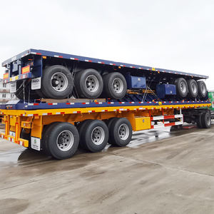 Liangshan nouvelle semi-<span class=keywords><strong>remorque</strong></span> à plat de conteneur de 40 pieds d'<span class=keywords><strong>occasion</strong></span> - Product Image 6
