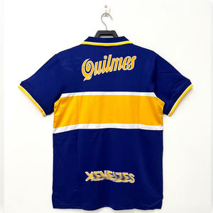 1996/97 Boca Juniors N° Maillot <span class=keywords><strong>de</strong></span> football rétro pour homme 10 Maradona, 100% polyester, vêtements <span class=keywords><strong>de</strong></span> sport à séchage rapide - Product Image 2
