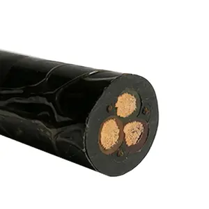 YZW Dual Core 2x0,75 mm2 Litzen-Kupferleiter-Kran maschinen Verwenden Sie Power-Silikon kautschuk kabel