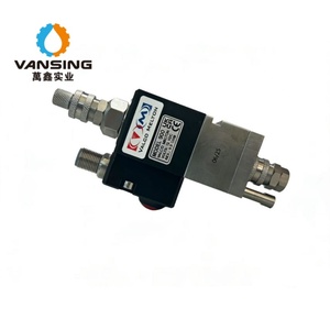 Válvula Solenoide de Control de Pegamento VALCO MELTON MODELO:900 para Línea de Cartón Corrugado, 12V/24V DC, con Anulación Manual - Product Image 5