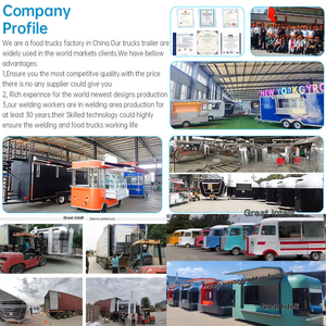 Chine nouvel état camion de nourriture mobile en acier inoxydable Hotdog BBQ kiosque Burger remorques Snack cuisine mobile à vendre - Product Image 6