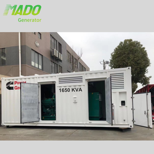 컨테이너 형 디젤 발전기 용 해수 냉각 <span class=keywords><strong>200kva</strong></span> 300Kva 400kw 1650kva 1320kw 사일런트 ATS Genset 60Hz 전기 - Product Image 4