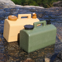 Seau à eau en plastique PE de qualité alimentaire de 20 litres avec robinet pour les visites et le camping autonomes Conteneur de stockage d'eau portable