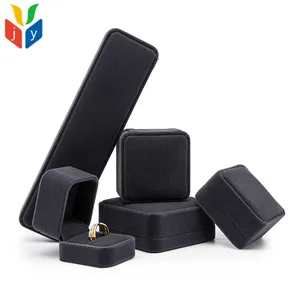 Velvet Ring Box Hot Selling Diamond Jewelry Packing Box Eco Friendly Ring Box Custom Ring Boxes Jewelry Velvet Square Package