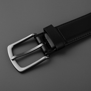 Cinturón de cuero de vaca retro de lujo para <span class=keywords><strong>hombre</strong></span>, Pin de comercio transfronterizo para hebilla, longitud personalizada versátil, venta al por mayor para Amazon <span class=keywords><strong>AliExpress</strong></span> - Product Image 3