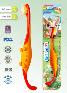 Tooth Brush Manufacturers Dupont Nylon Medium Soft Bristle Teeth Whitening <strong>Toothbrush</strong> For <strong>Kids</strong> - Product Image 2