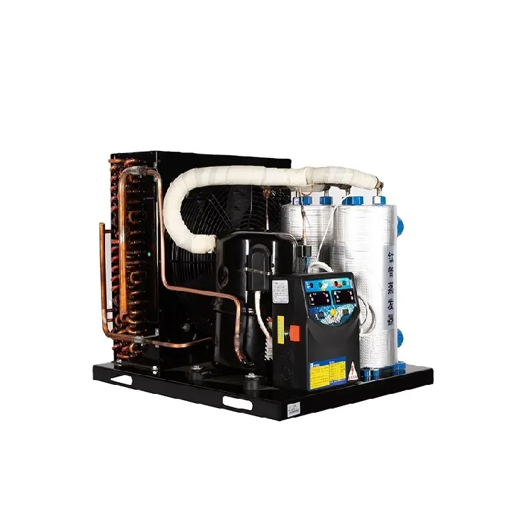 3hp 2x1.5 36000 btu מים chiller עם שני מאיידים