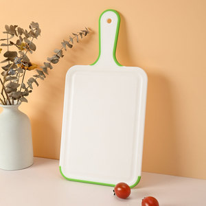 Tabla de cortar rectangular de plástico Yangjiang con asa para cocina, para cortar frutas, material PP ZYB320 - Product Image 3