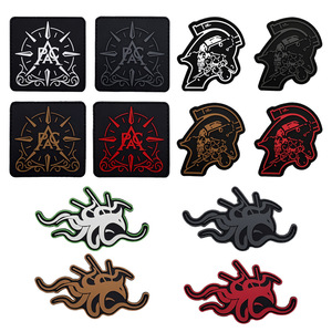 โลโก้เดธสแตรนดิ้งบริดจ์ส์ แผ่นแปะยางพีวีซีแบบเวลโคร สำหรับติดกระเป๋าเป้ เสื้อแจ็คเก็ต เสื้อกั๊ก กระเป๋า และตกแต่งเสื้อผ้าแนวสตรีทแฟชั่น - Product Image 5