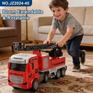 <span class=keywords><strong>Camion</strong></span> de <span class=keywords><strong>pompier</strong></span> à inertie personnalisé avec échelle de secours pour enfants, jouet de <span class=keywords><strong>pompier</strong></span> pour jeu d'imitation - Product Image 6