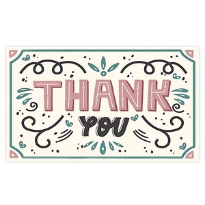 Cartes de remerciement personnalisées de luxe imprimées, 50 pièces, plusieurs couleurs, pour petites entreprises, mariage, cartes de vœux en papier, cartes postales - Product Image 4