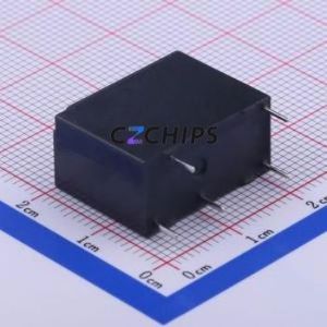 HF33F/024-ZS3 Power Relay Through hole,10.2x20.5mm Relay 24V 1 Changeover: 1C (SPDT-Changeover)::: 5 250V-AC/30V-DC - Product Image 2