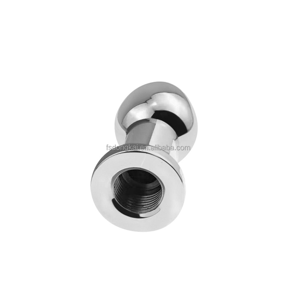 Metal Butt Plug - Shower Enema Syringe Water Nozzle Plug