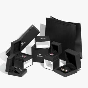 FORTE 2025 Boîte à bijoux en cuir PU avec logo personnalisé, nouvelle conception de boîtes d'emballage pour bijoux de luxe - Product Image 1