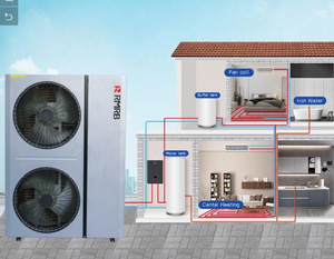 Pompe à chaleur split R32/16,8 kW, <span class=keywords><strong>chauffage</strong></span> et refroidissement haute efficacité, best-seller, ROHS EVI ERP AOC CE EU A+++, pour usage domestique - Product Image 3
