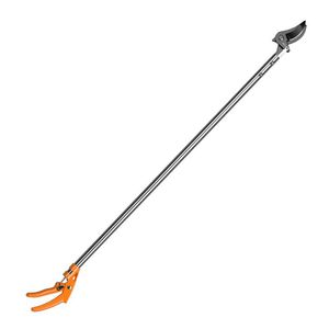 High Branch <b>Pruner</b> Aerial <b>Tree</b> Trimming Shears Extended Pole Stainless Steel Fruit Branch Cutting Scissors - Product Image 2