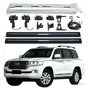 JOESHIER Ensemble complet de marchepieds latéraux électriques en alliage d'aluminium pour protection tout-terrain pour Toyota Land Cruiser 2008-2021 - Product Image 3