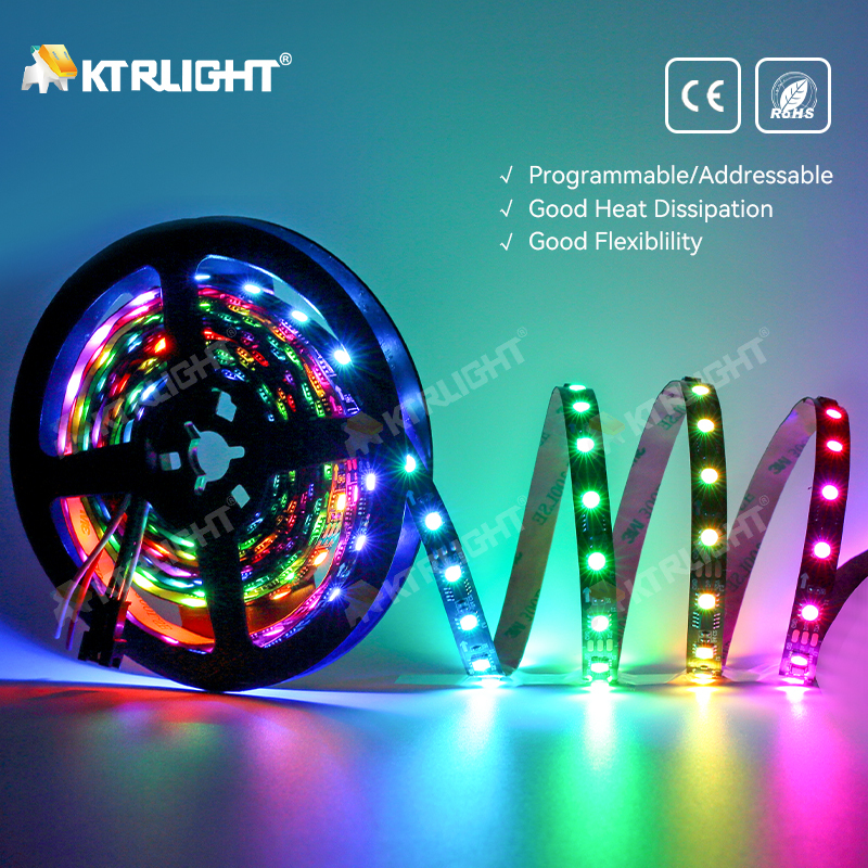 RGB WS2811 WS2812 5050 SMD LED Strip Individually Addressable Dream Color Smart LED Strip Light