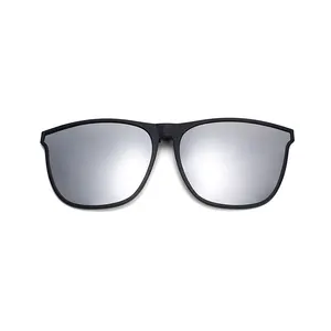 새로운 모델 TR 90 자기 클립 편광 라이트 렌즈 일치 안경 케이스 선글라스
