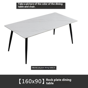 מחיר נמוך מספר גדלים חדר אוכל רהיטים להגדיר nordic מודרני פשוט דירה קטנה בית אוכל שולחן - Product Image 6