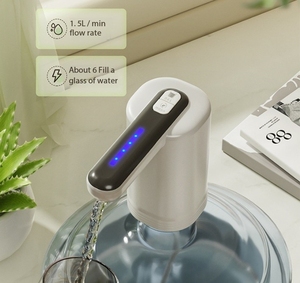 Dispensador de Agua Eléctrico Plegable de 5 Galones con USB Tipo C, Bomba Recargable Automática Portátil, Jarra con Bomba Doble - Product Image 2