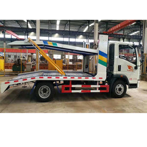 Nhà sản xuất sinotruk HOWO 4x2 rhd 4 xe ô tô tàu sân bay vận chuyển người phá hủy đôi phẳng người phá hủy Xe tàu sân bay - Product Image 2